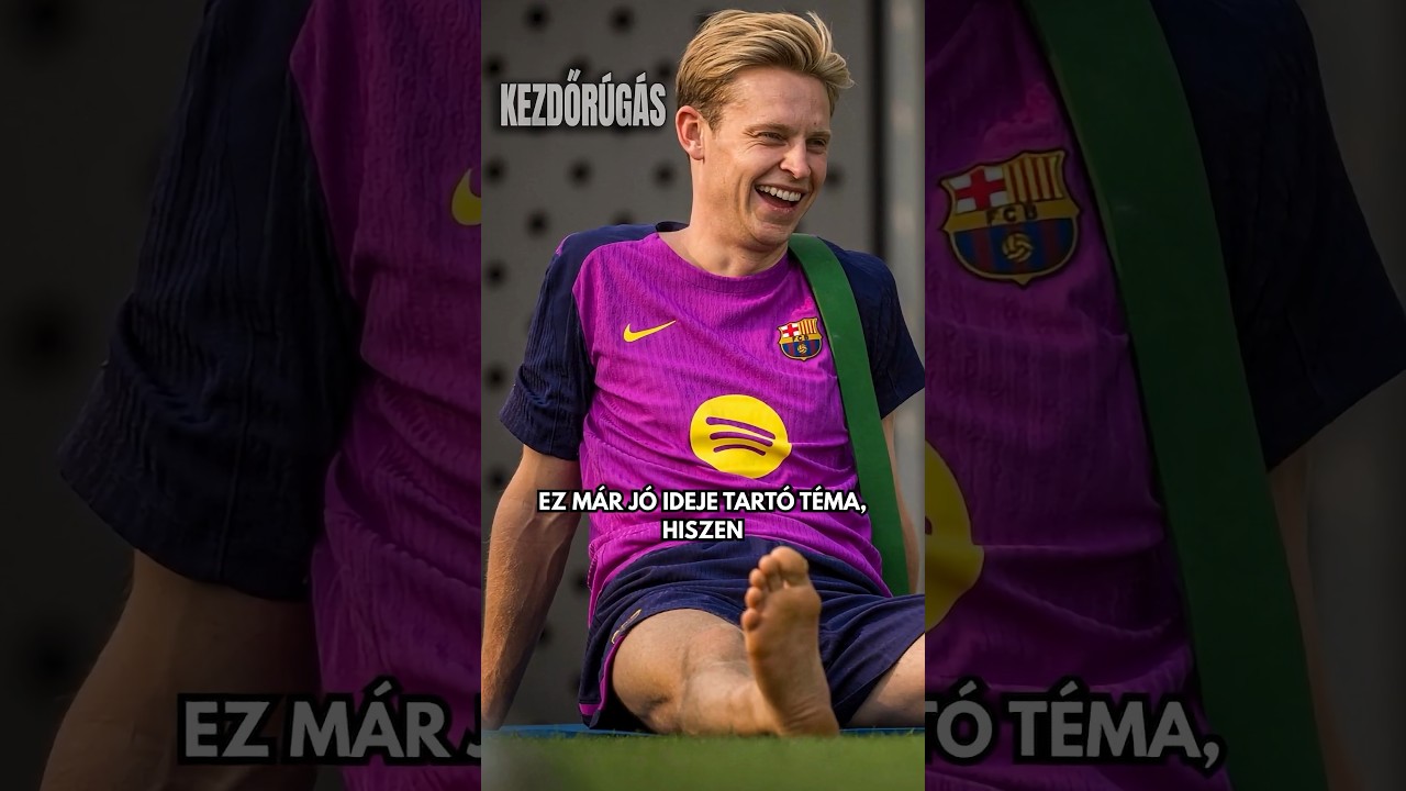 Frenkie de Jong nem siet a hosszabb&iacute;t&aacute;ssal! #barcelona #focih&iacute;rek #foci #magyar