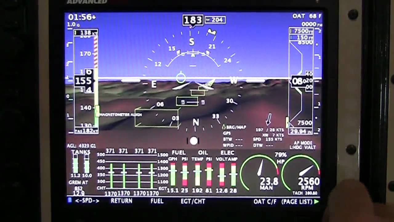 Advanced Flight Systems 5000-series EFIS