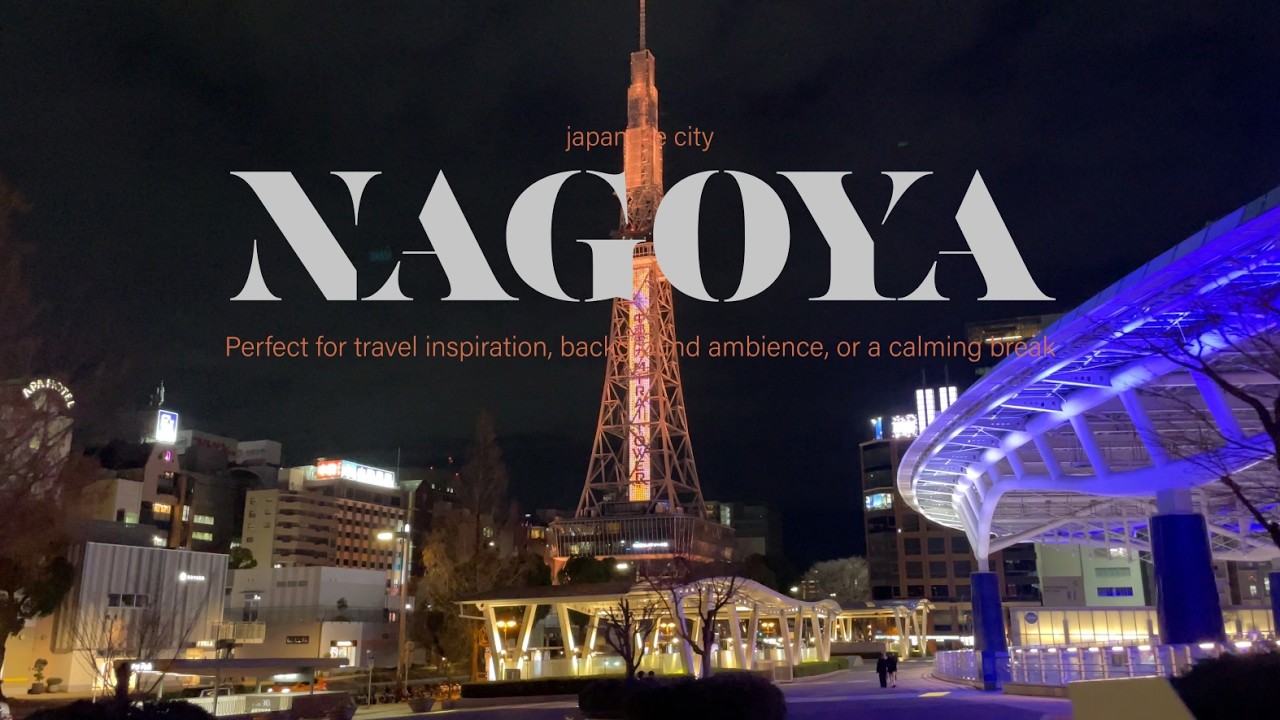 【名古屋・栄】４K　冬のイルミネーション散歩 ✨ Sakae Winter Illumination Walk | Nagoya Japan