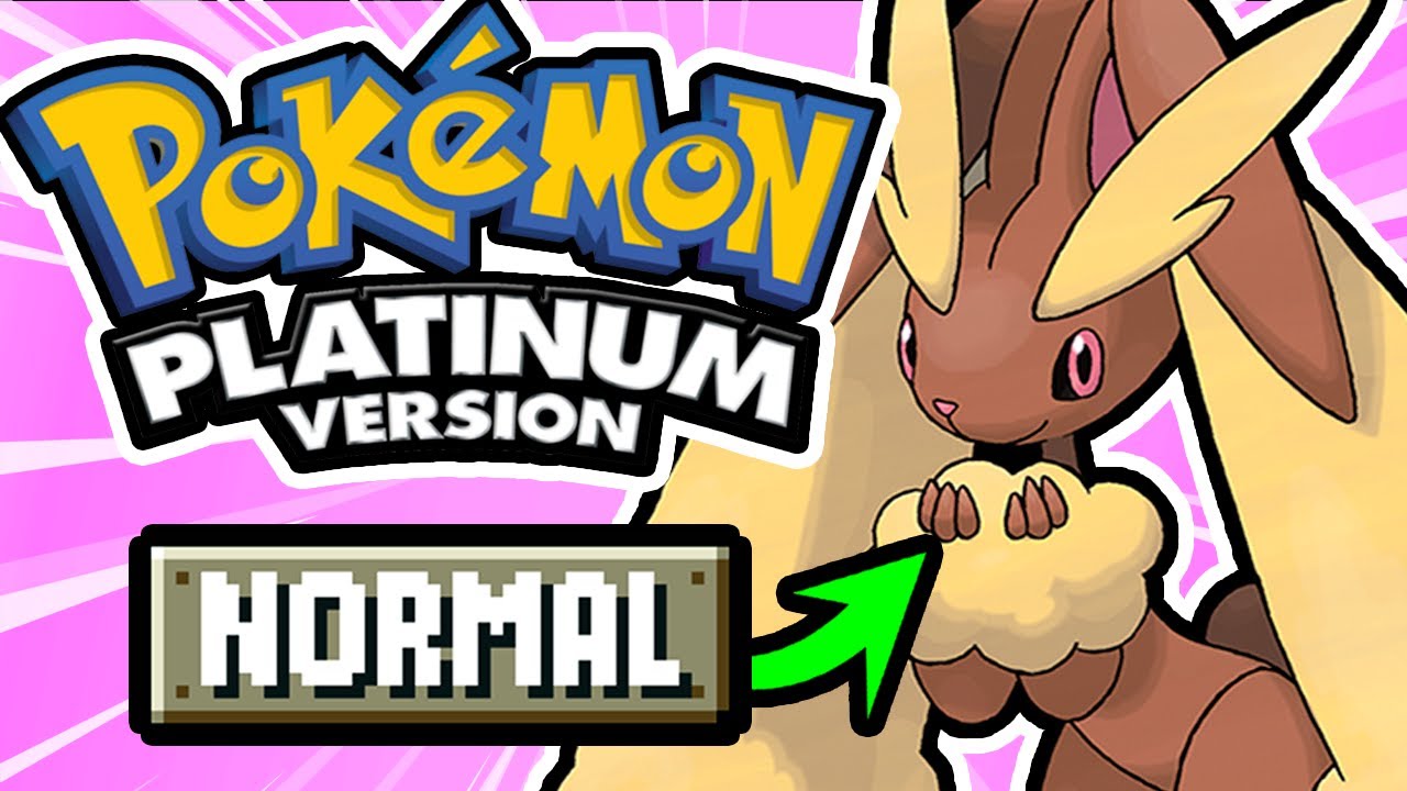 ¿Se Puede COMPLETAR Pokémon Platino SOLO con tipo NORMAL?