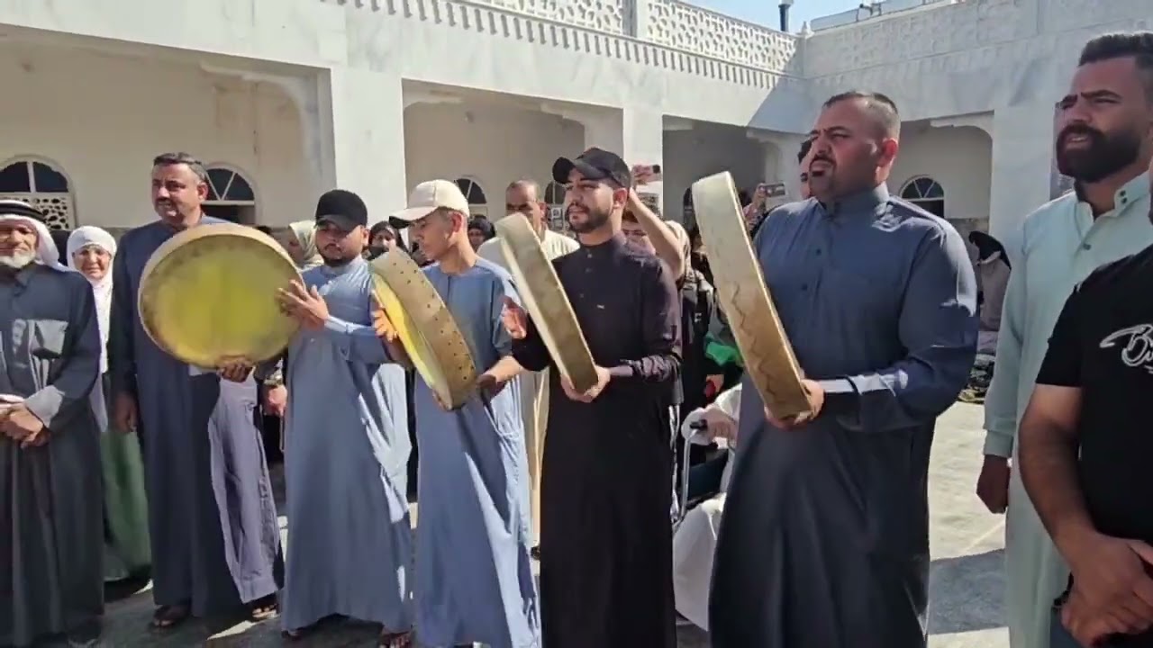 دخول تكيه السيد صالح الصميدعي (في قضاءالصويره) الى مرقد السيد احمد الرفاعي الكبير قدس الله سره  2025