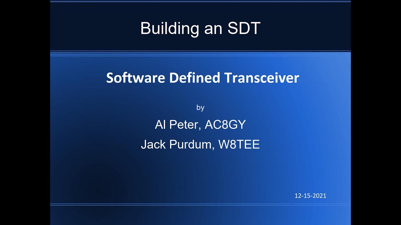 Building a T41 Software Defined Ham Radio Transceiver