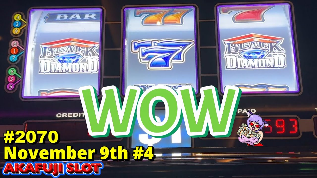Black Diamond Deluxe Slot Machine Double Nudge Slot at Pala Casino