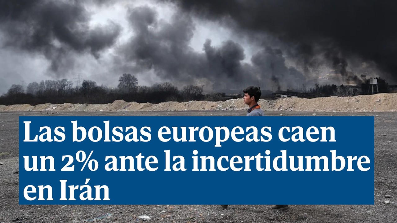 El nerviosismo golpea a las bolsas europeas con caídas del 2%