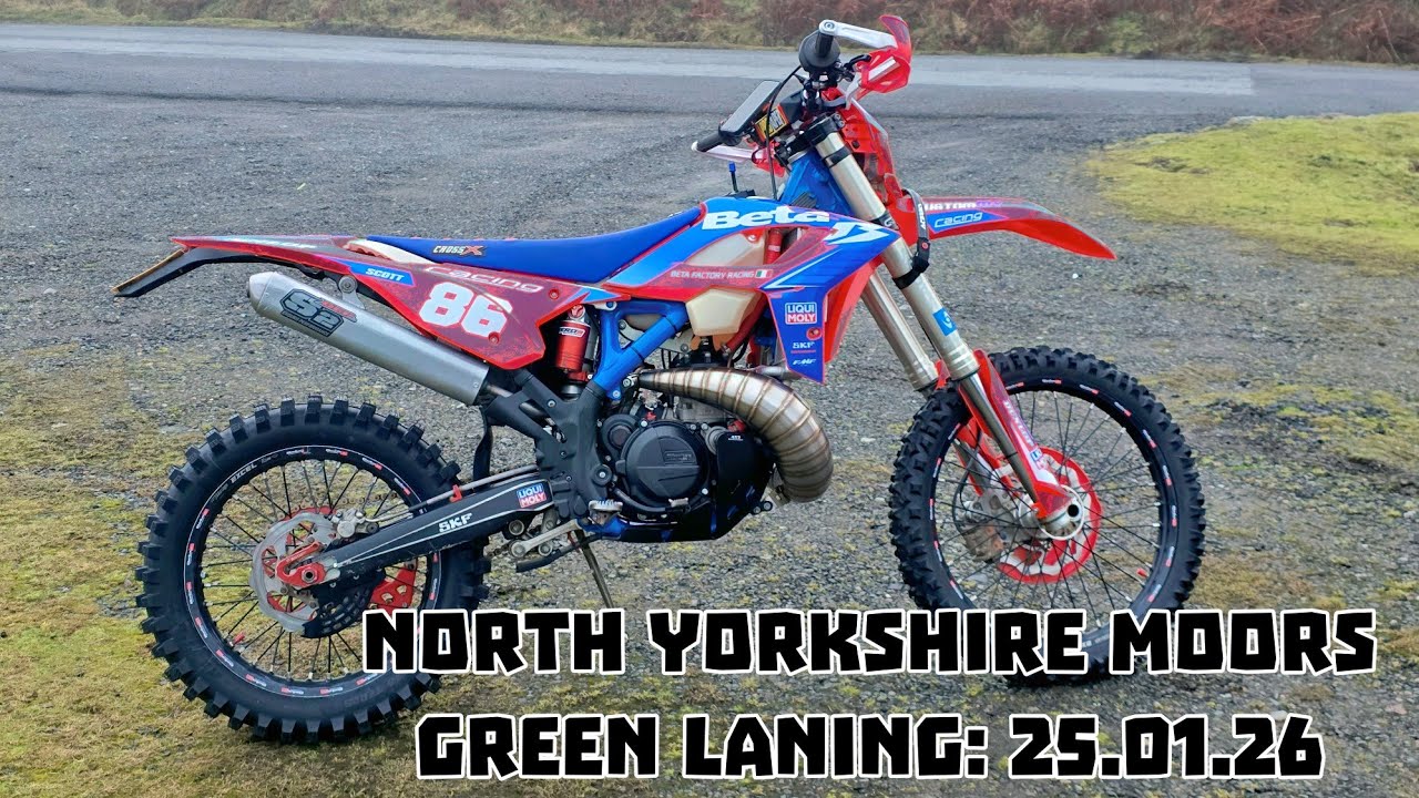 North Yorkshire Moors Green Lane Highlights | Beta 300 RR | 200 RR | 390 | KDX 125 | Enduro |