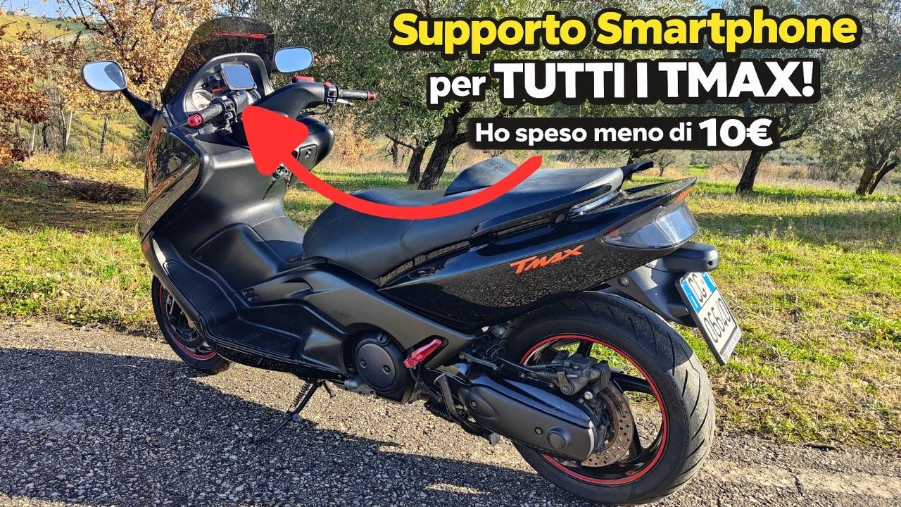 Ho Speso Meno di 10&euro; per il Mio TMAX&hellip; Guarda Cosa Ho Montato! 😱📱🔥