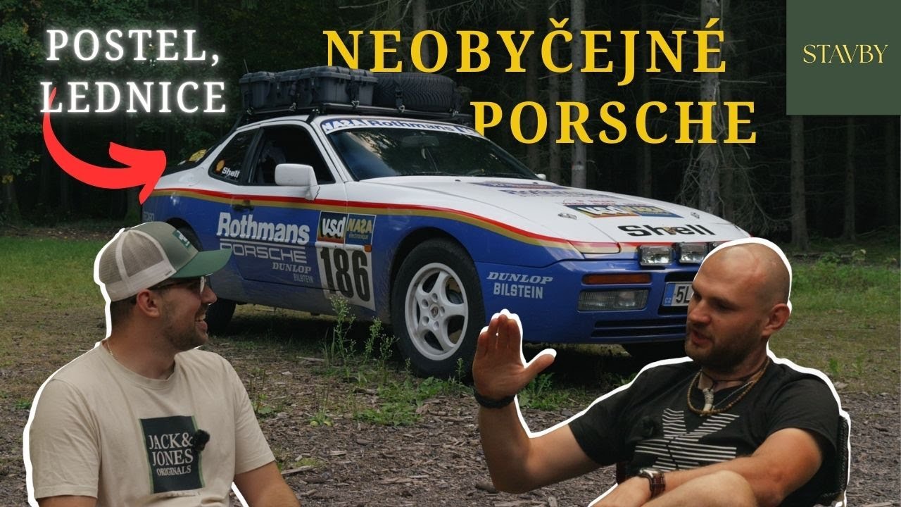 4K | Porsche 944 S2 Safari Rothmans | STAVBY