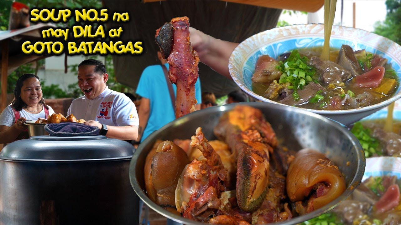 Masarap at SULIT na Soup No. 5 at  GOTONG BATANGAS