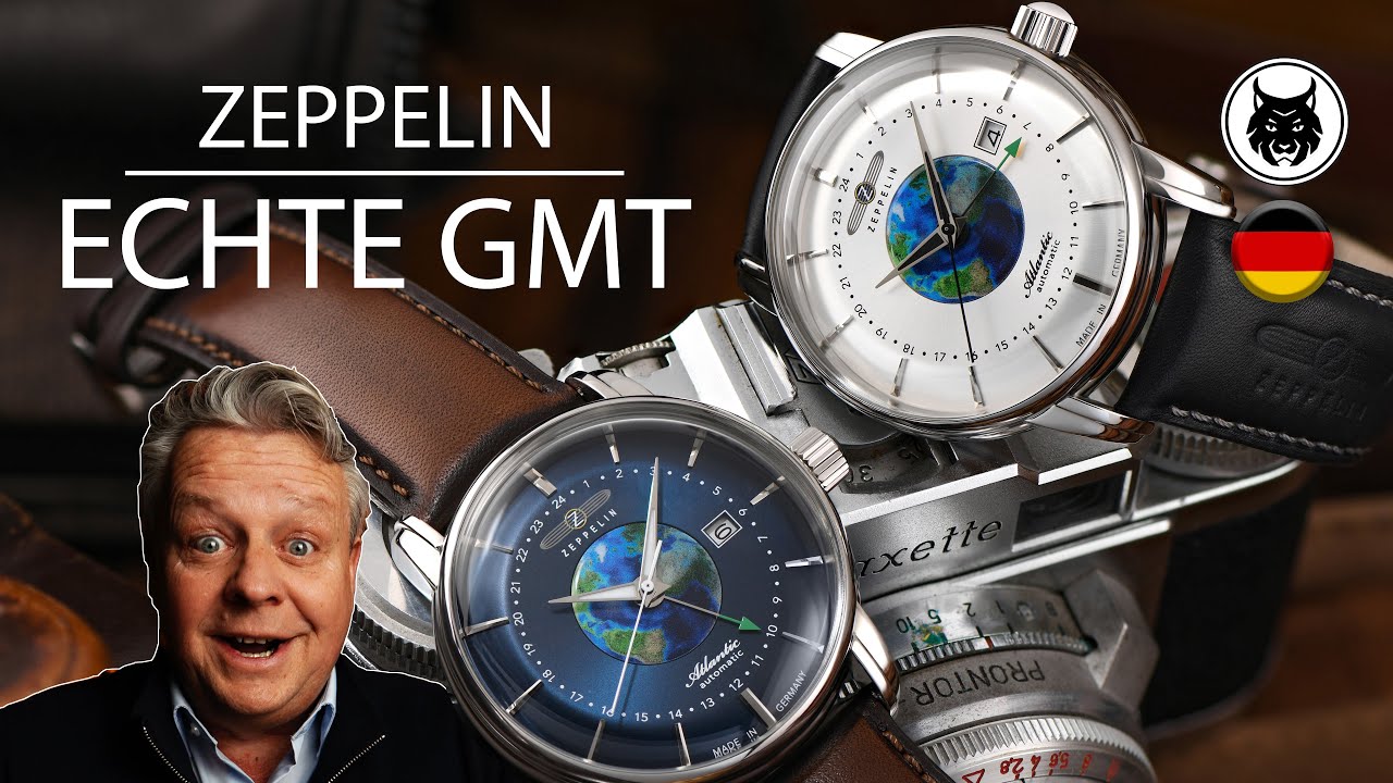 ECHTE GMT - ZEPPELIN Atlantic Automatic 