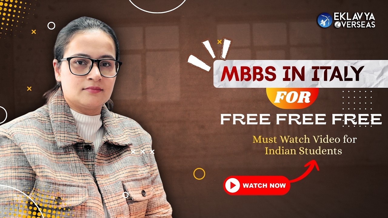 MBBS IN ITALY | ELIGIBILITY & ADMISSION REQUIREMENTS FOR INDIAN STUDENTS - STUDY IN ITALY