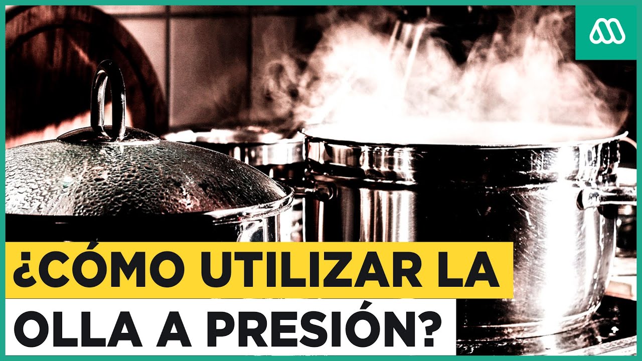 ¿Cómo utilizar una olla a presión correctamente?