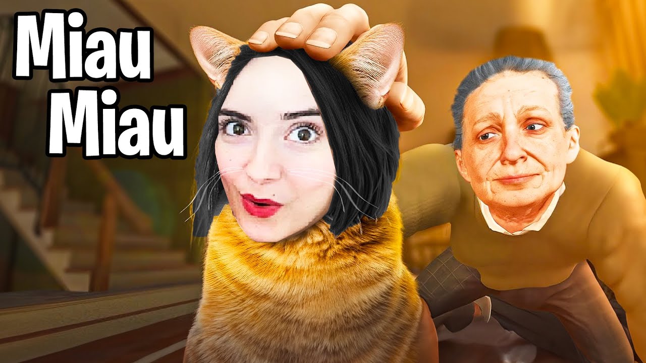 BUNICA Si PISICA ADOPTATA ! Dar ARE Un SECRET!