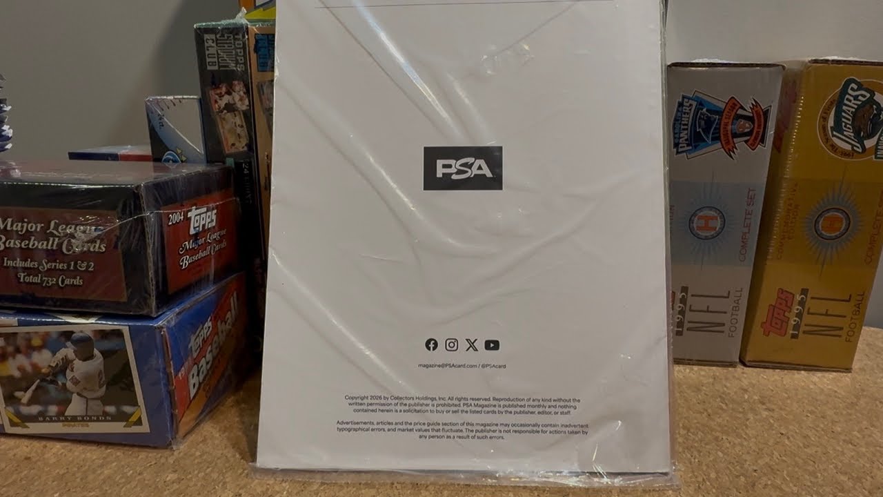Ep 160: PSA Magazine Bo Jackson Card Boo Yah #psa #bojackson #sportscards 