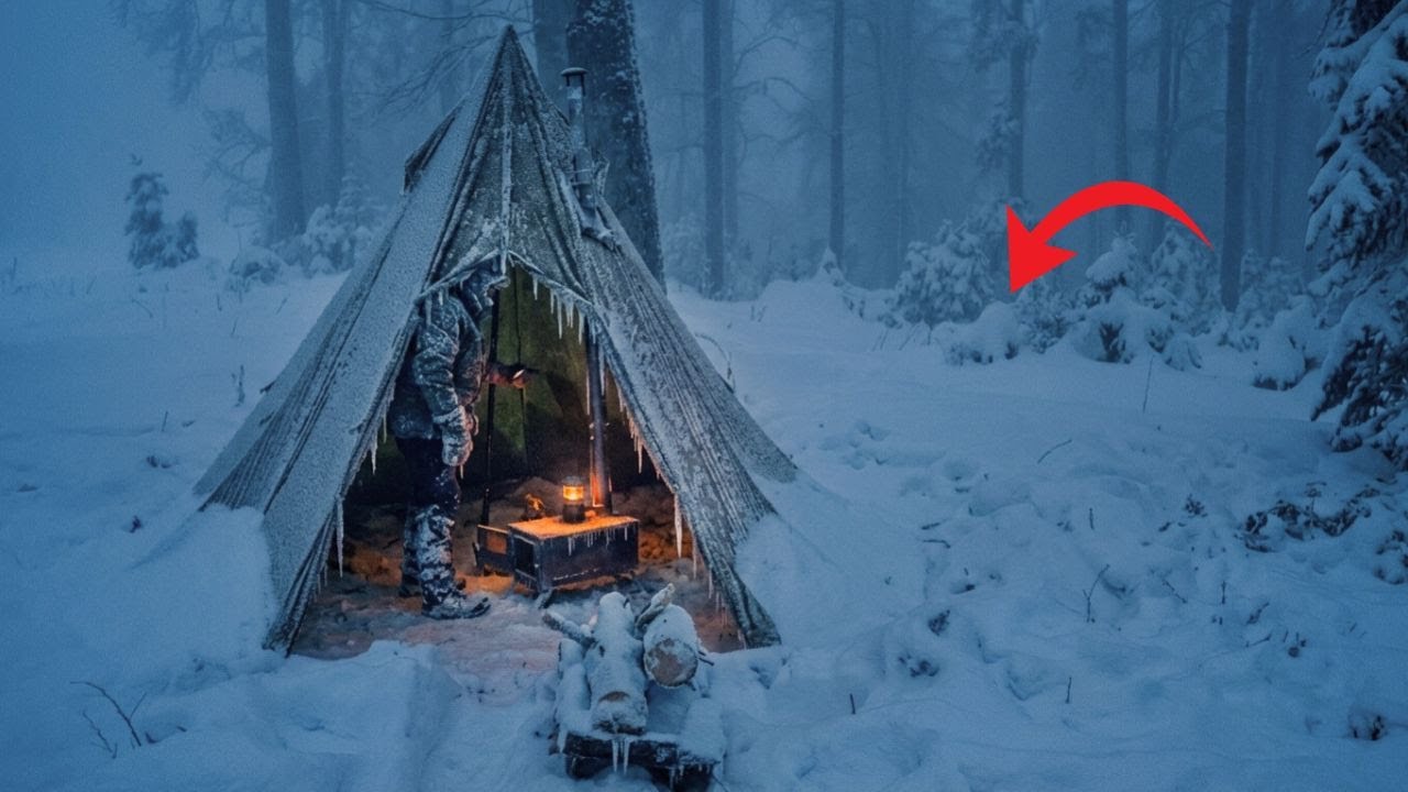 Building a Cozy Shelter for Survival, 69 Days of Survival in the Wilderness