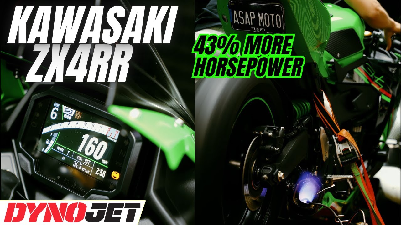 KAWASAKI NINJA ZX4RR: ECU FLASH AND TUNE - Real Gains, Real Results at ASAP MOTO