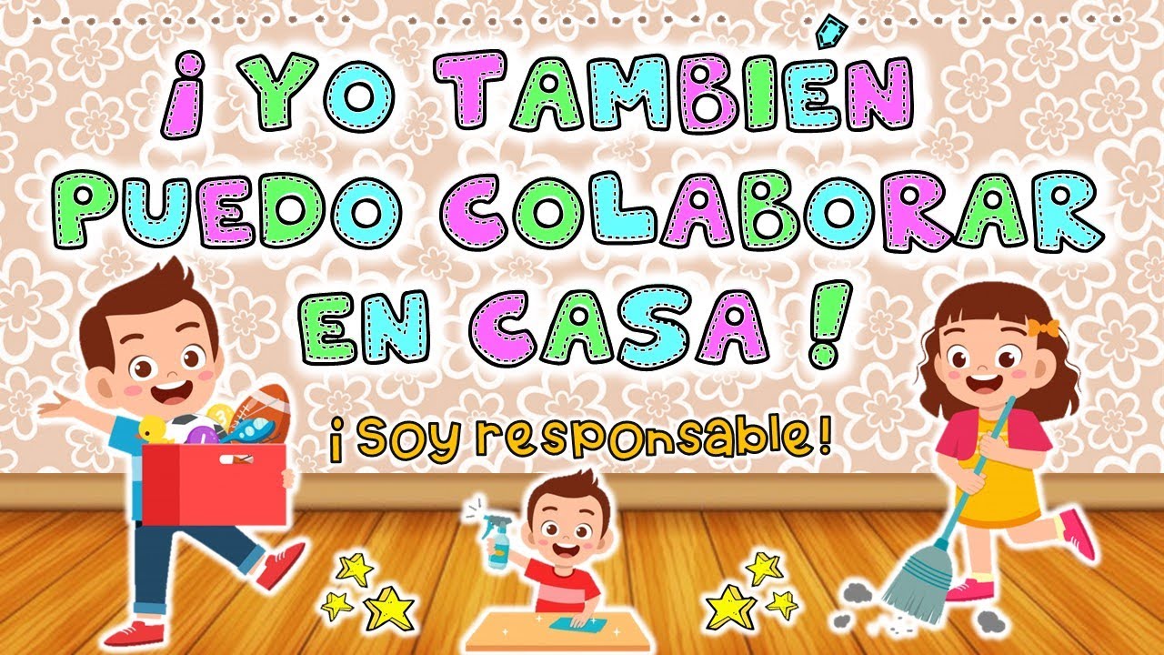 YO TAMBIÉN PUEDO COLABORAR EN CASA -  👧⭐ 👦 Aprendo en casa Inicial / Miércoles 28 de Abril