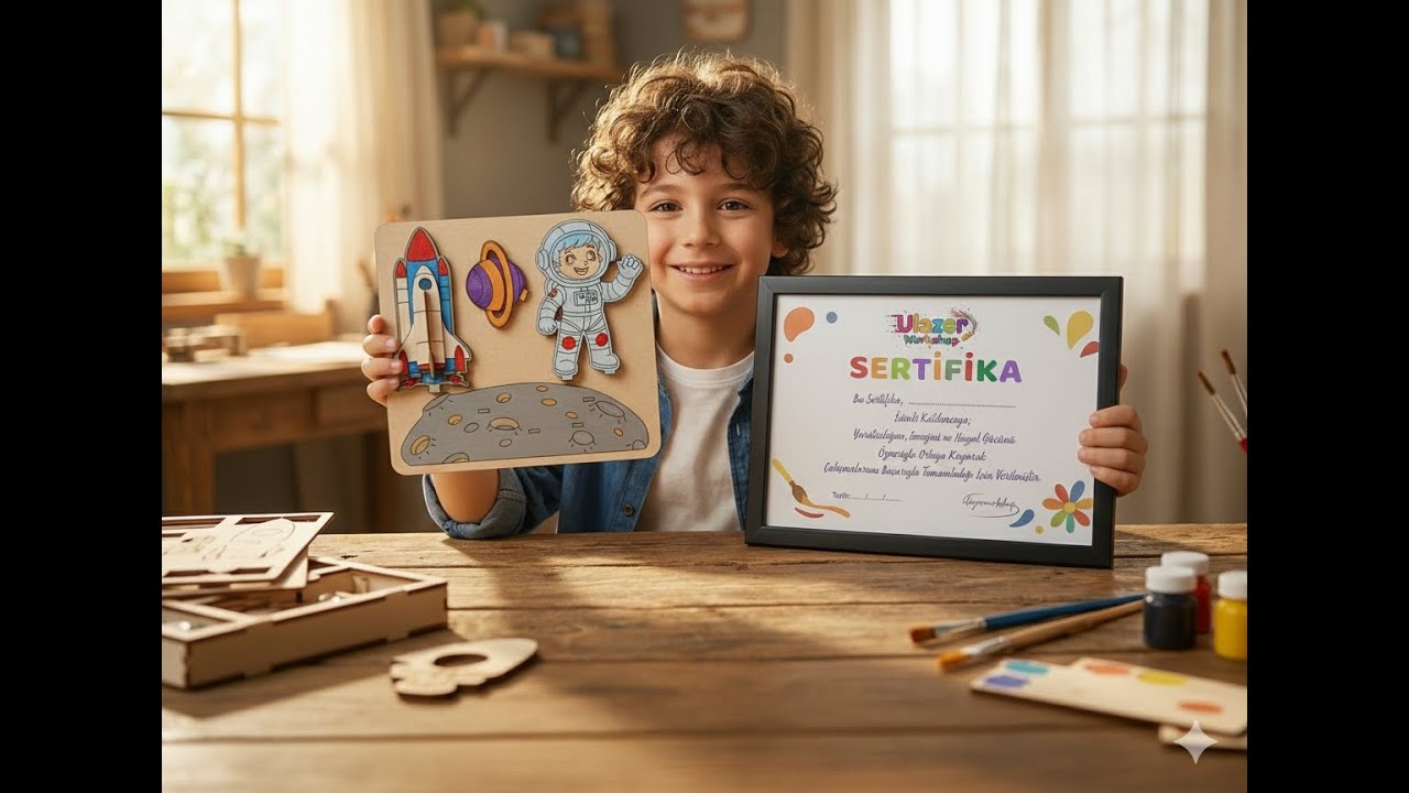 Çocukları Ekran Başından Ayıracak Aktivite: Ahşap Boyama Seti 🖌️🏆