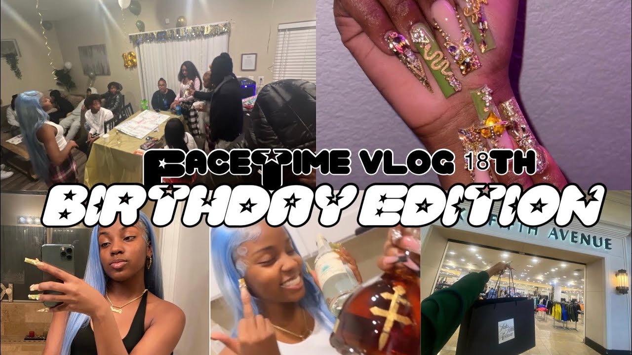 FaceTime Vlog: 18th birthday prep+grwm| Thanksgiving| Airbnb| Late Nights| A Week Vlog