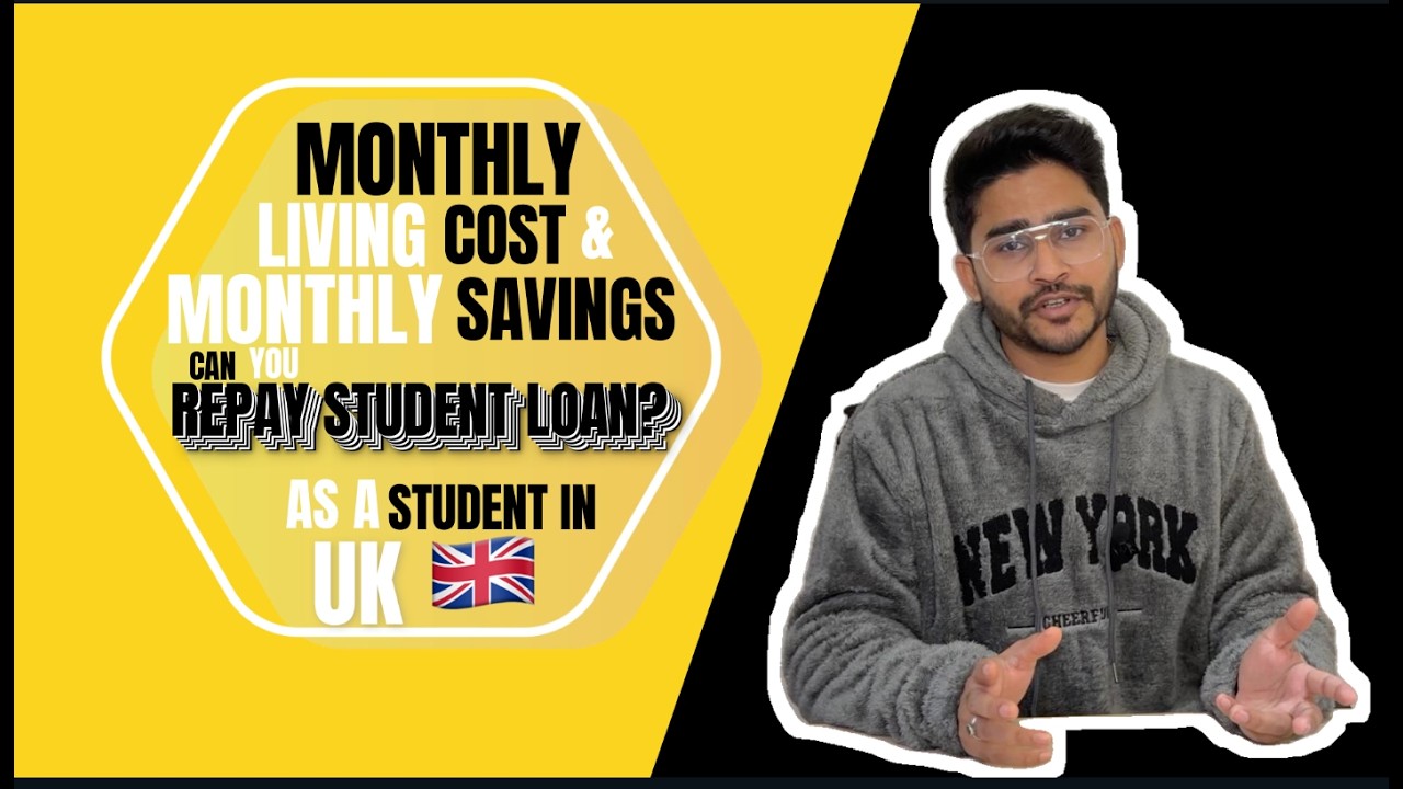 MONTHLY EXPENSE, SAVINGS & CAN YOU REPAY STUDENT LOAN AS A STUDENT IN UK? 🇬🇧🇬🇧 #studyinuk