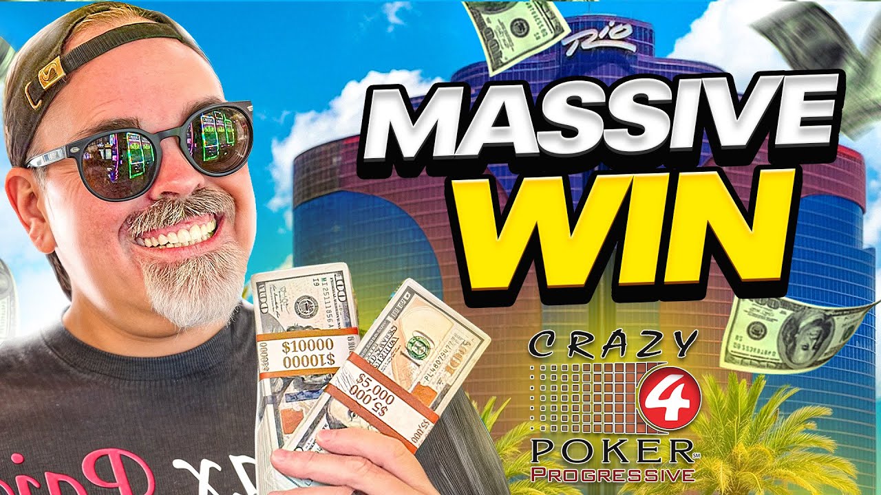 Выигрыш в крупных поездках на Crazy 4 Poker