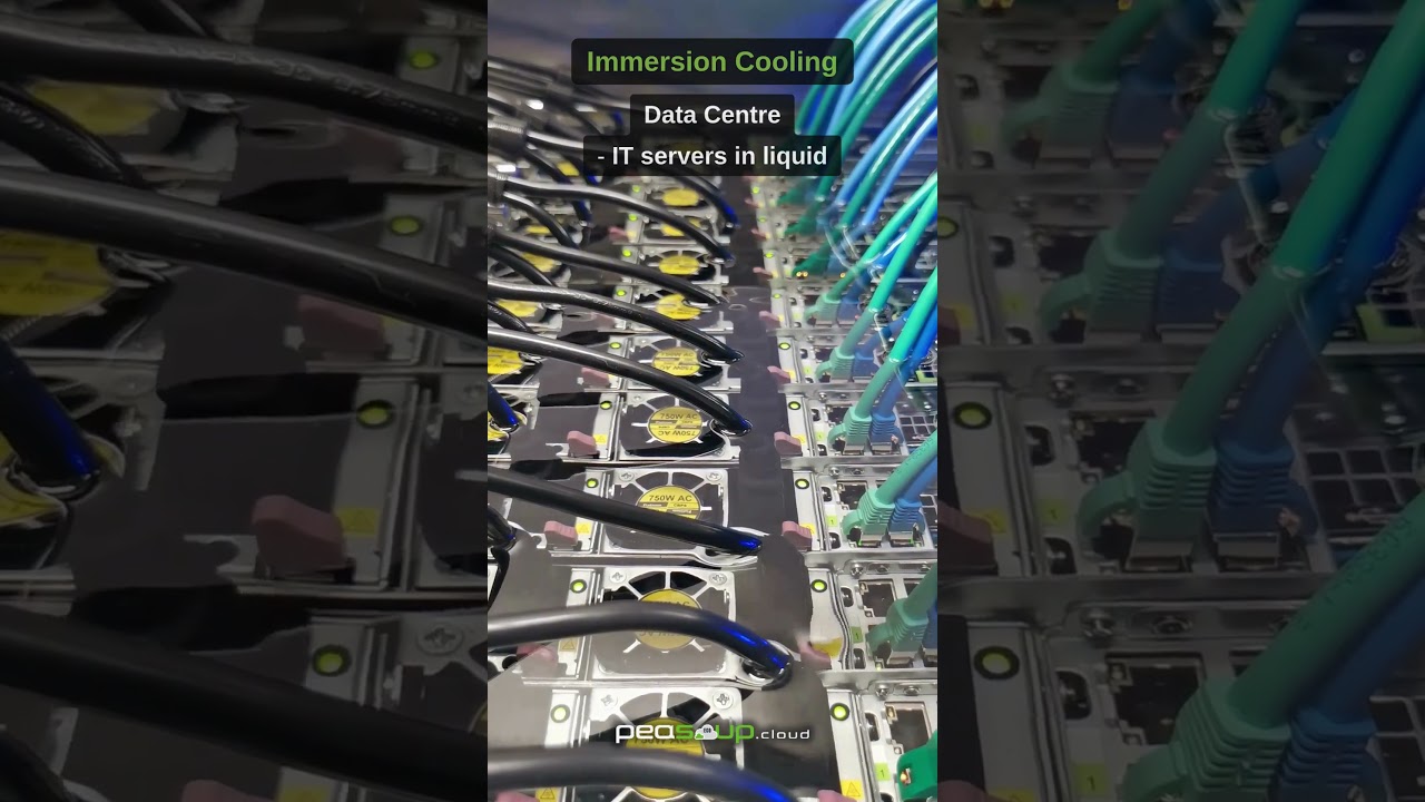 Data Centre - liquid cooled IT servers