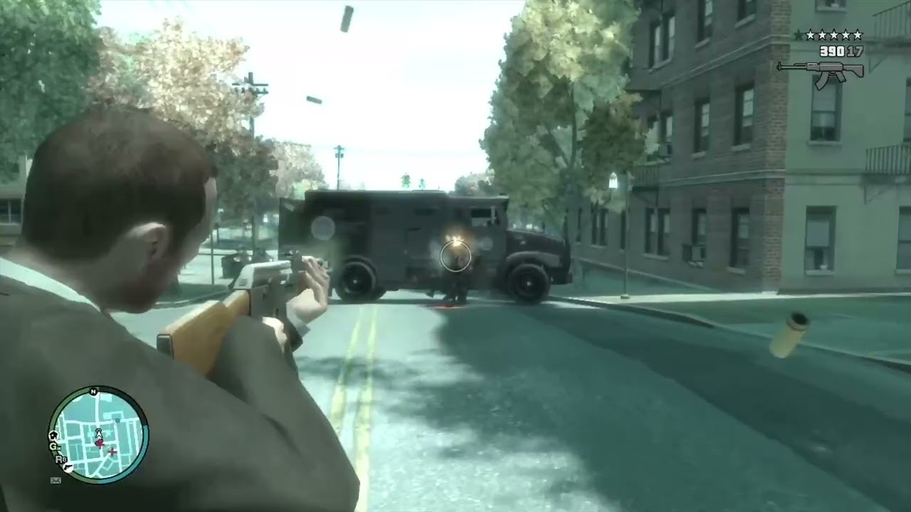Grand Theft Auto IV: Police Shootout & Escape