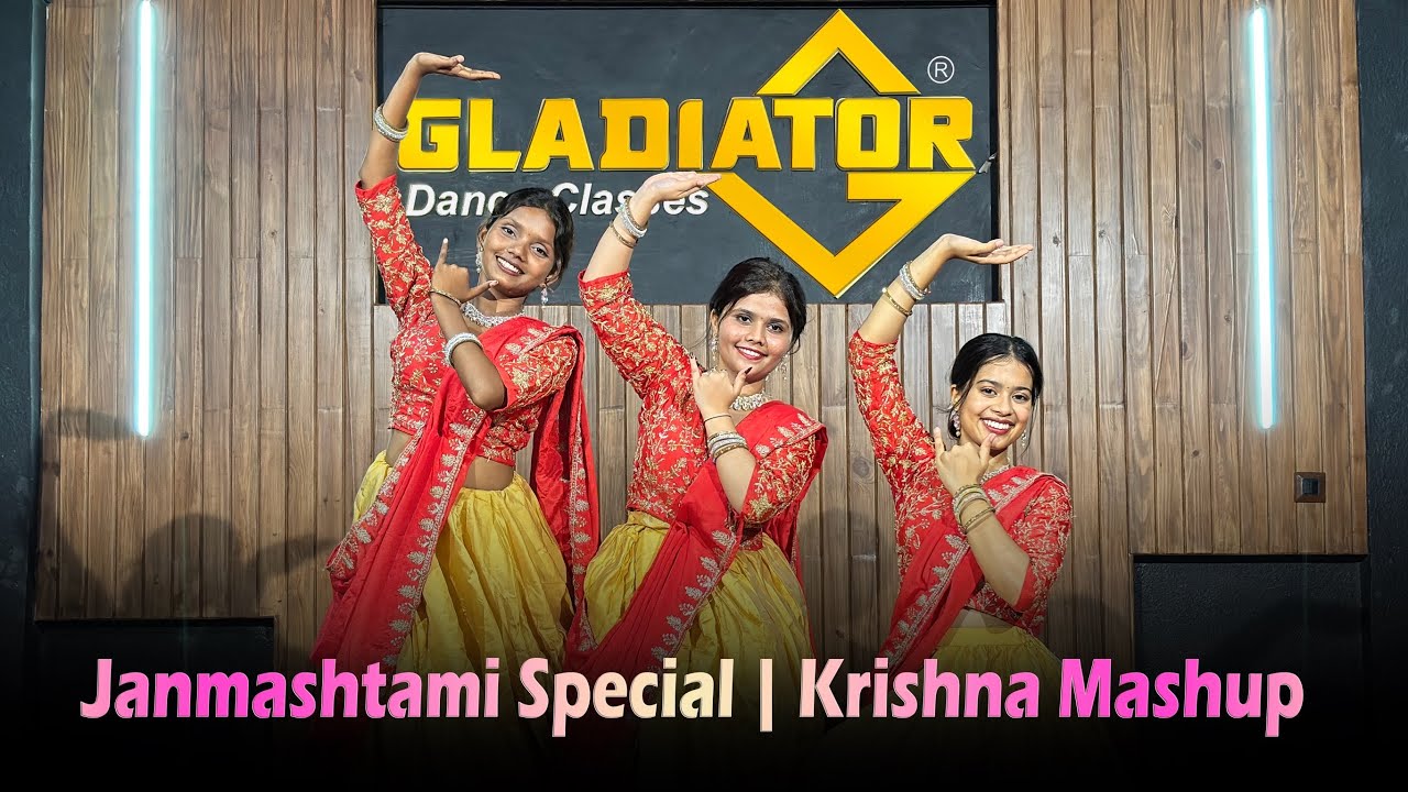 Krishna Janmashtami Dance | Krishna Songs | 2025 | Dahi Handi | Janmashtami School Dance|Gladiator 