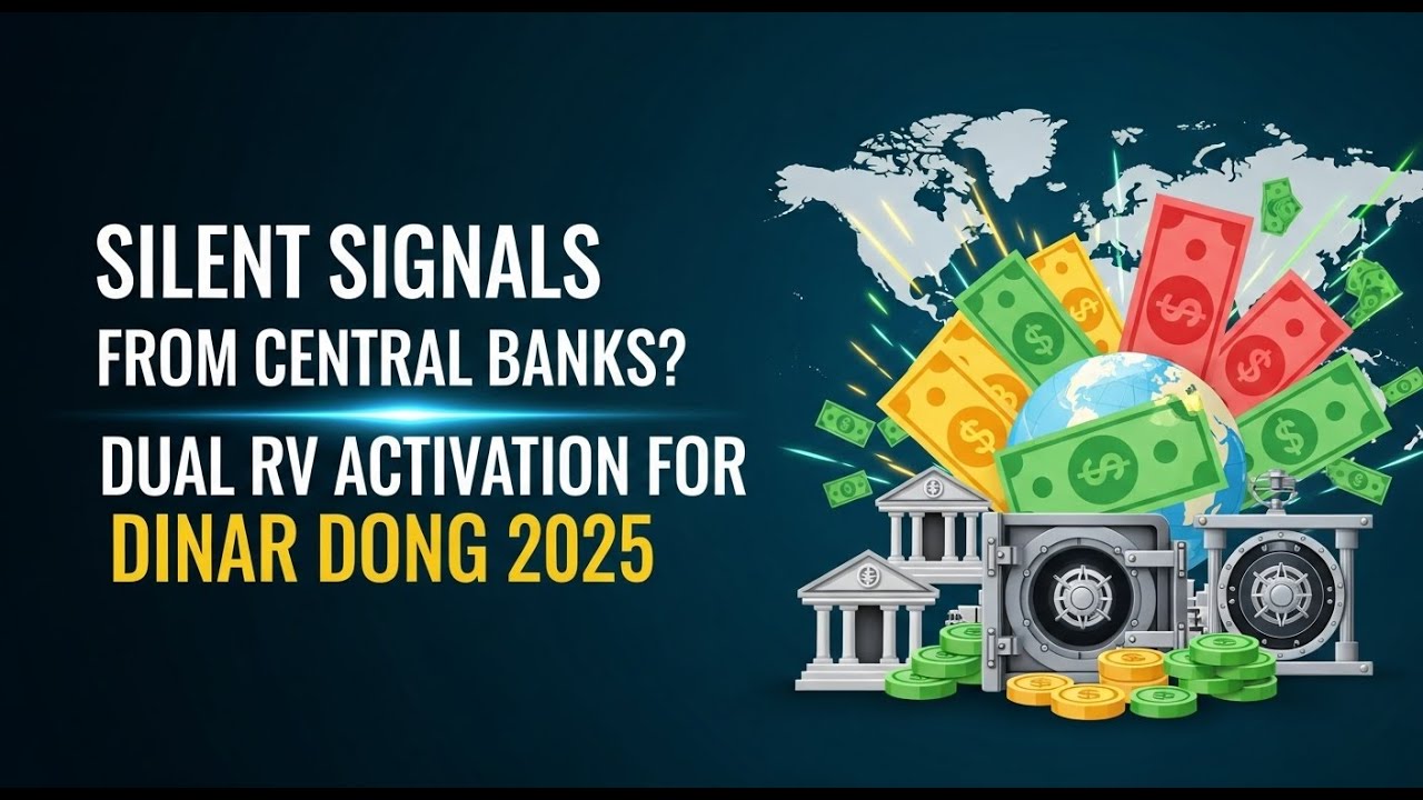 Silent Signals from Central Banks? | Dual RV Activation for Dinar & Dong 2025! 🔍🏦💰