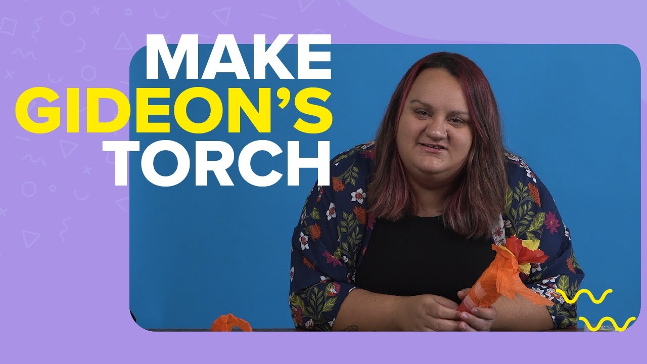 🔦MAKE GIDEON'S TORCH!🔥 | Vintage Kids Craft Time