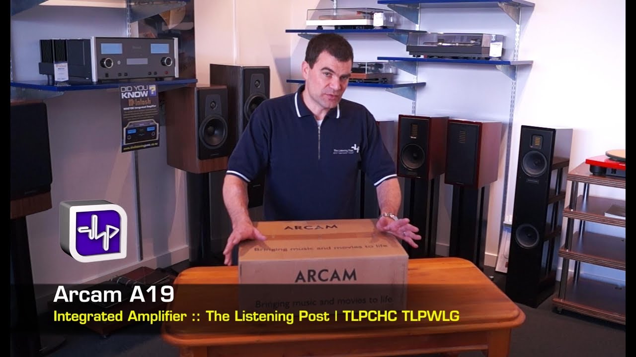 Arcam A19 Integrated Amplifier Unboxing, first look, Hands on | The Listening Post | TLPCHC TLPWLG