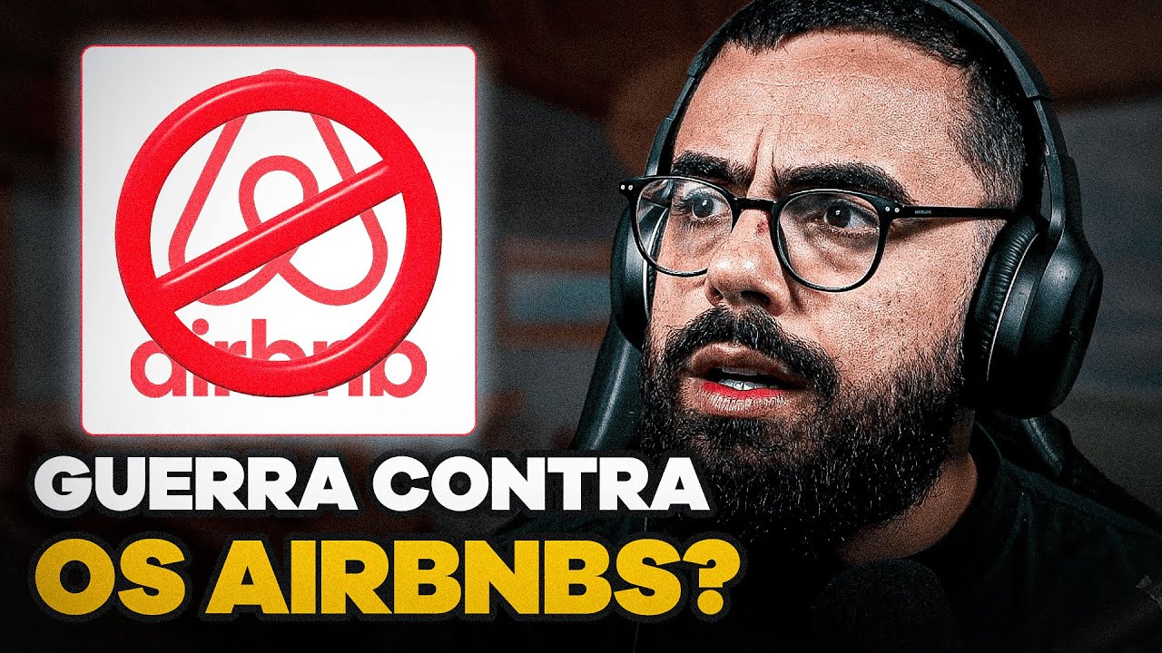 O AIRBNB ESTÁ SENDO PROIBIDO ao REDOR DO MUNDO | CORTES do EDSON CASTRO