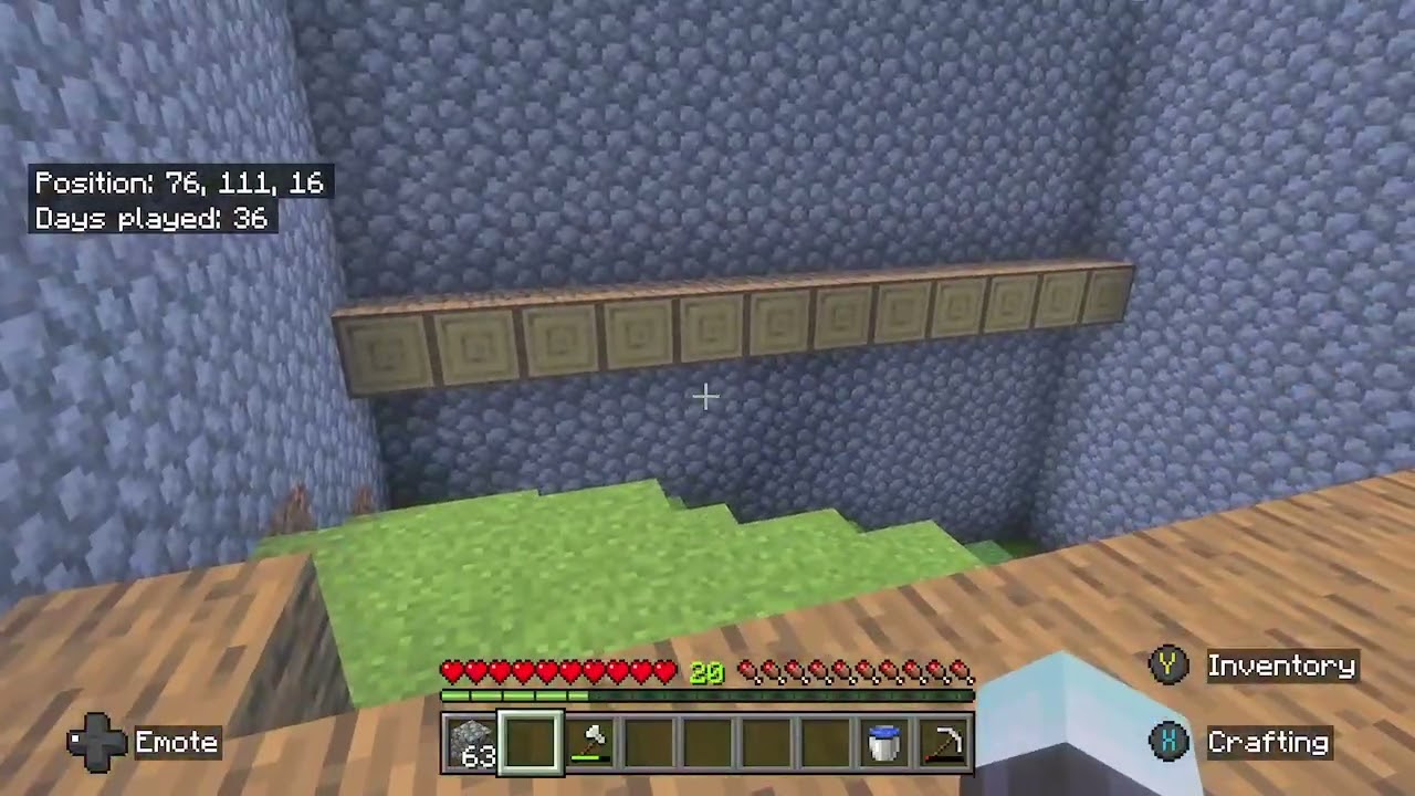 Playing minecraft but on peaceful because I'm a scaredy cat