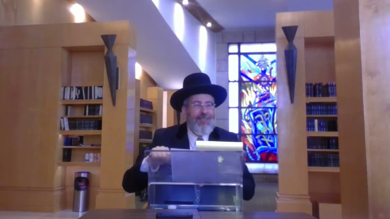 הרב הראשי הגאון רבי דוד לאו בשיעור בכוילל במקסיקו במסכת גיטין - 