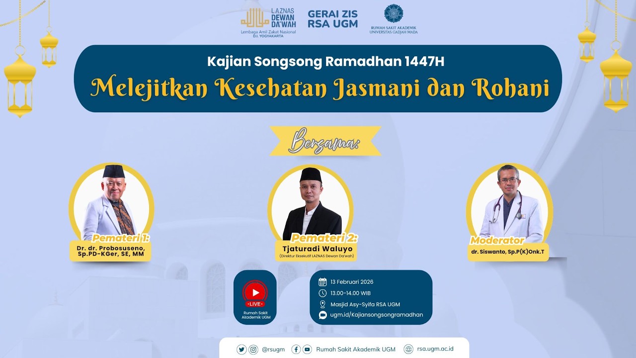 Kajian songsong ramadhan 1447 