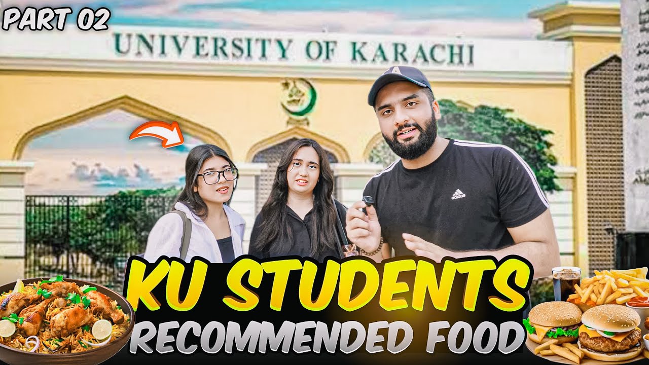 Eating Karachi University Students Recommended Food !