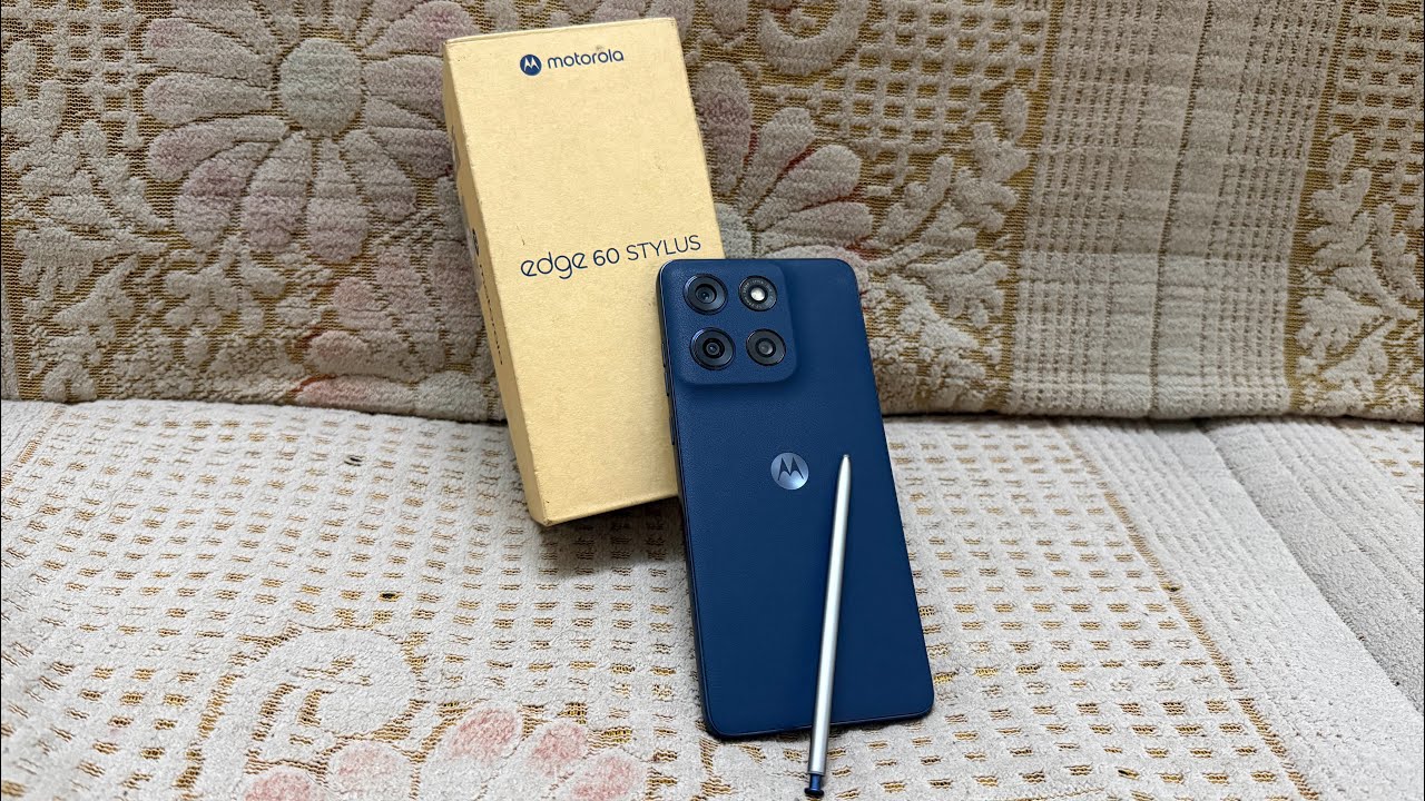 Unboxing of MOTOROLA Edge 60 Stylus (PANTONE Gibraltar Sea, 256 GB, 8 RAM) 🤩😬