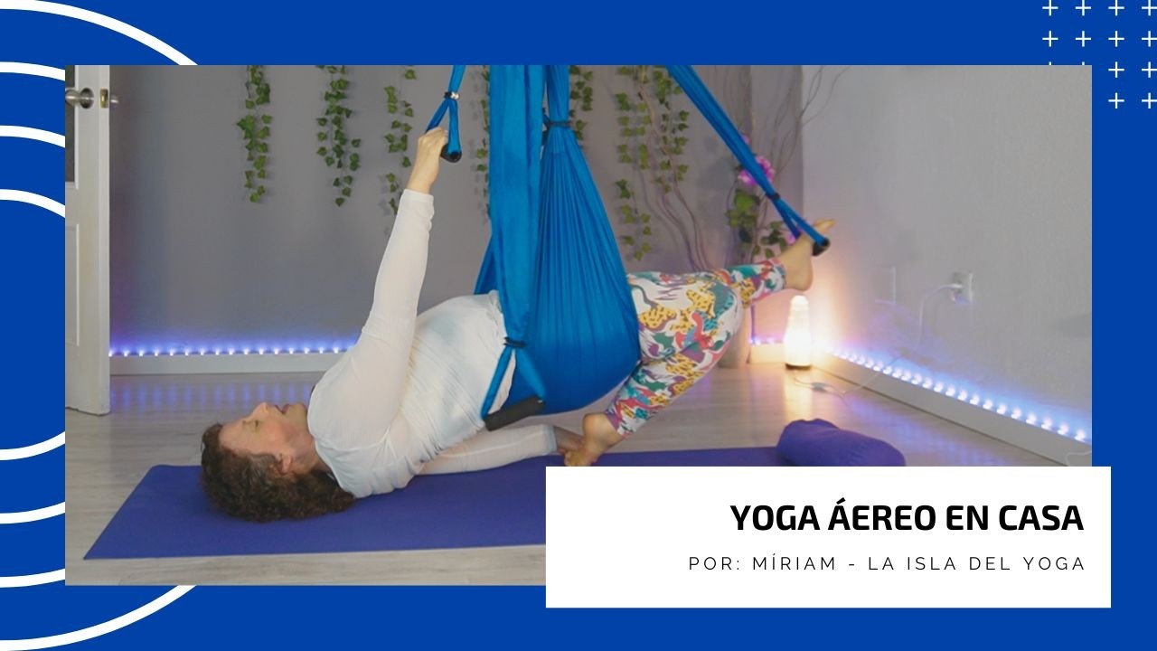 Yoga Aéreo Nivel 1 | Clase completa para principiantes | Fuerza, flexibilidad y relajación