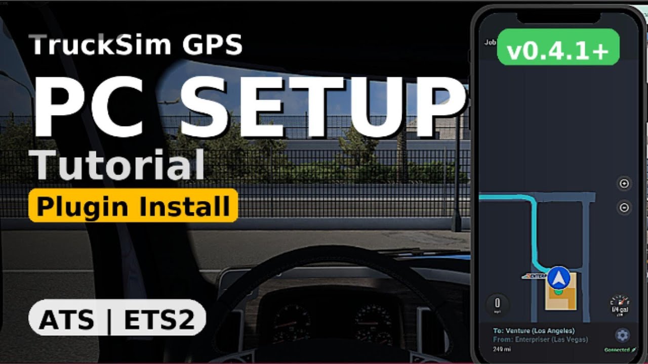 TruckSim GPS | PC Setup Tutorial