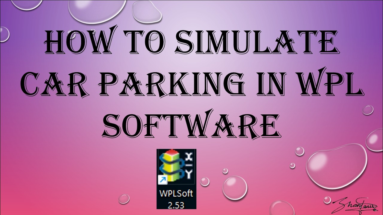 How to Simulate Car Parking in WPL Software