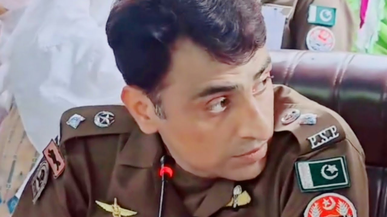 Pakistan Police Fan Club  is live! DPO Ahmed Mohiyuddin, PSP DPO Mandi Bahauddin Khuli Kachehri