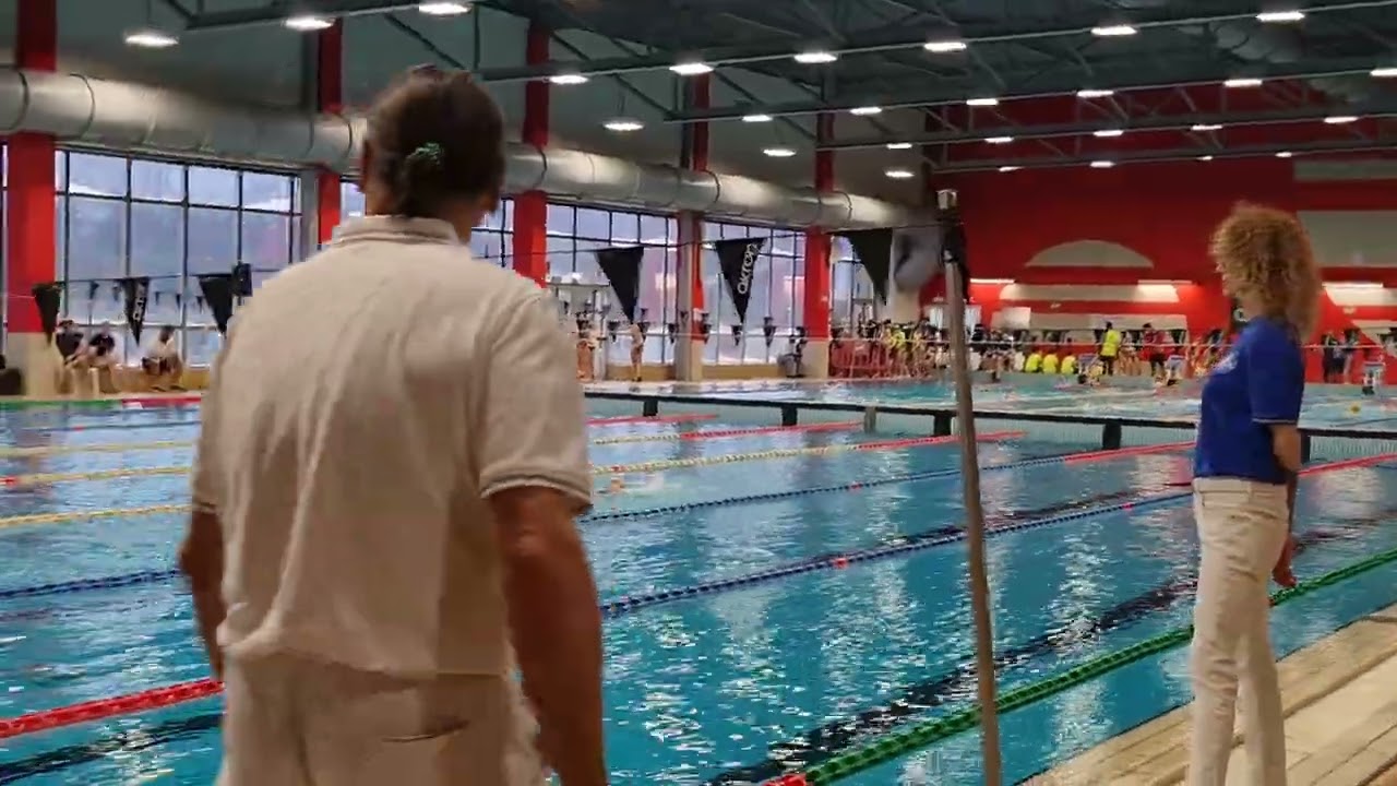 Cantelli Rebecca corsia 3 100 dorso2 trofeo esordienti Sisport 8/2/2026Piscina Usmiani Torino