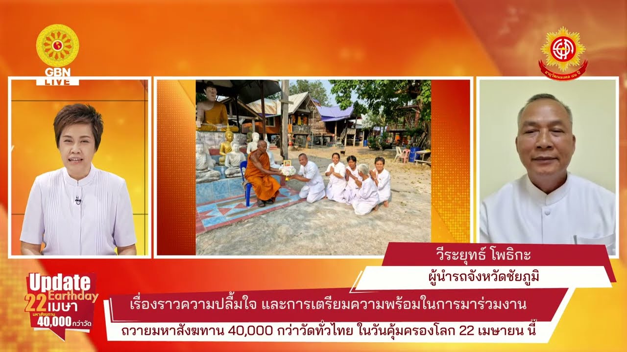 แจ้งข้อมูลการเดินทางมาร่วมงานบุญวันคุ้มครองโลก ของภาคเหนือ 680408