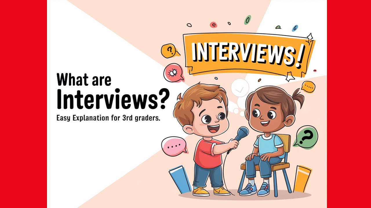What Are Interviews? | Easy Explanation for 3rd Graders