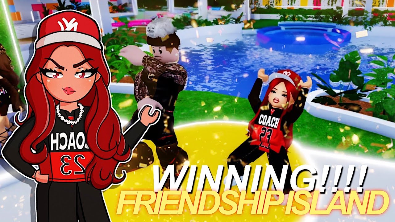 ROBLOX FRIENDSHIP ISLAND - WE ACTUALLY HAD A REUNION REWIND THE CLIPS! I NEED THAT!