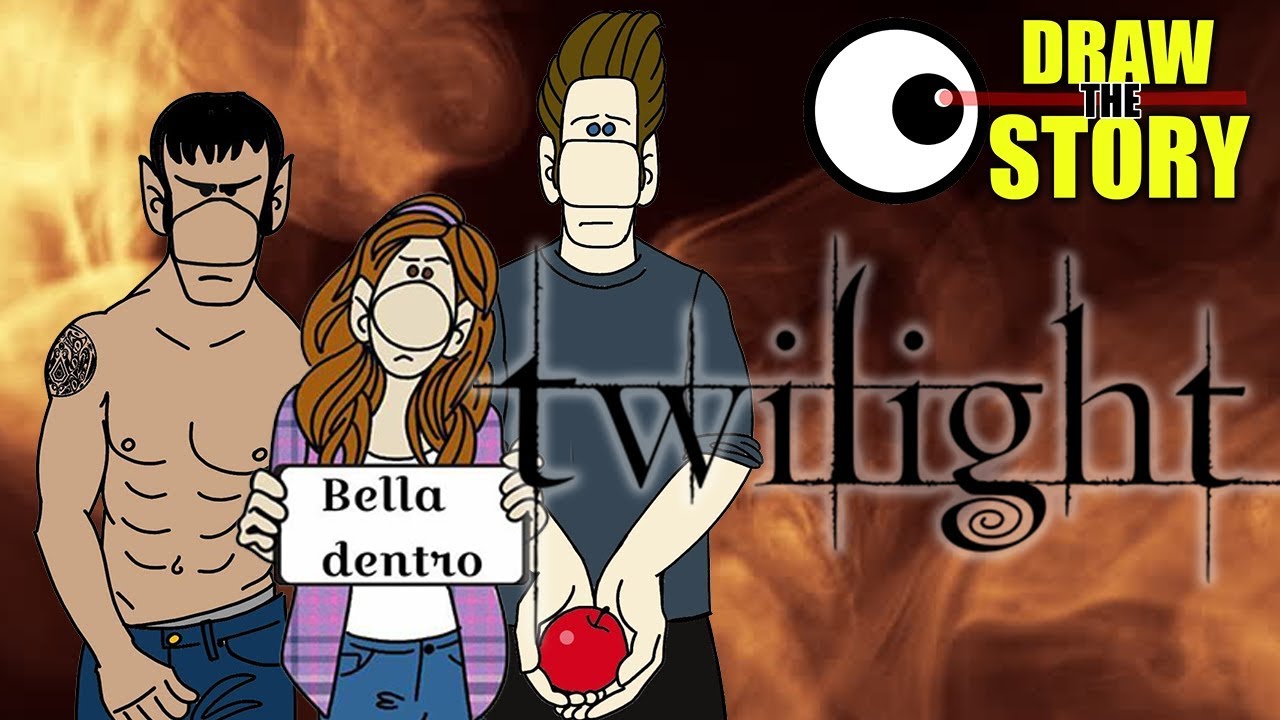 La STORIA COMPLETA della SAGA di TWILIGHT 🍎 Draw The Story
