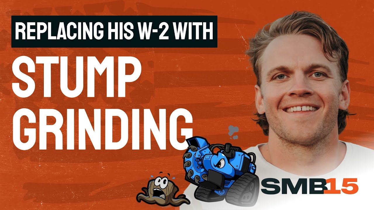 Replacing a W-2 with Stump Grinding: Tyler Mumford, Owner-Operator of GrindTime Stump Grinding