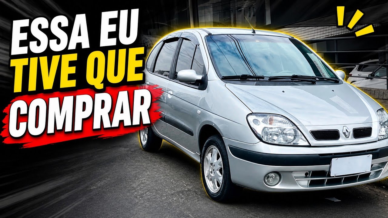 Por que eu comprei uma Renault Scenic 2009 em 2024?
