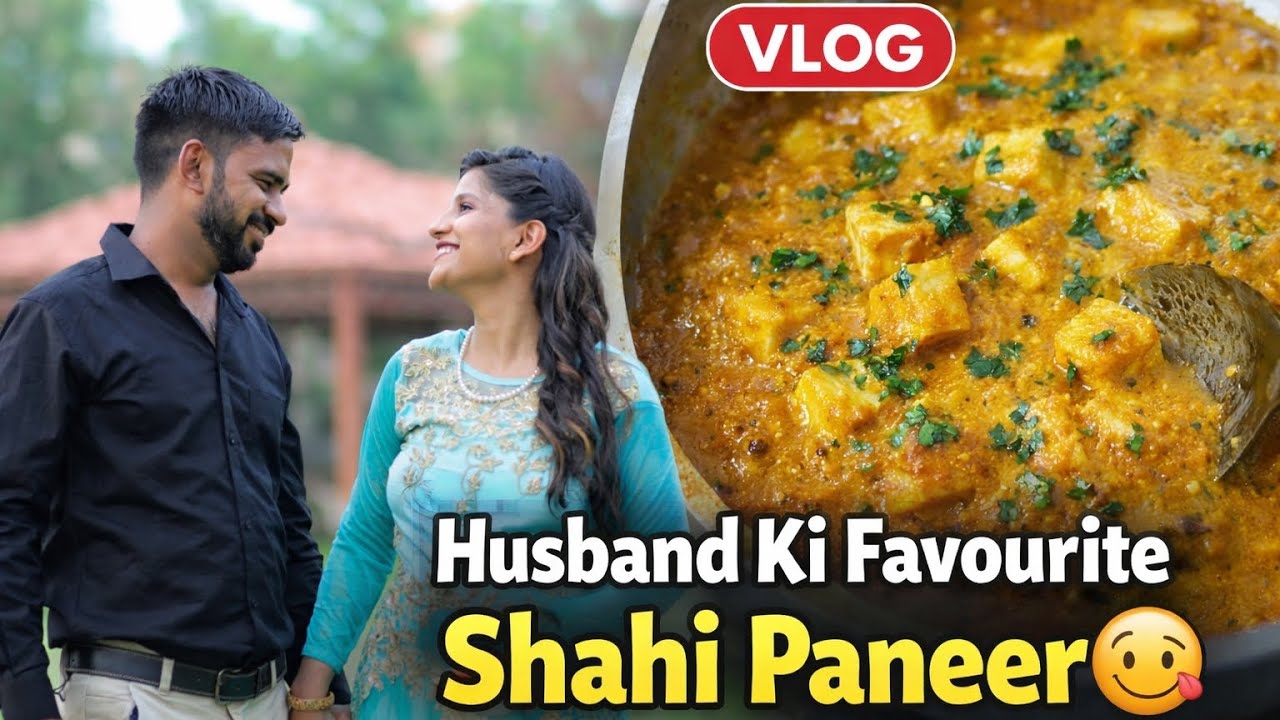 Husband Ki Favourite Shahi Paneer 😋l MomLife with Neha 