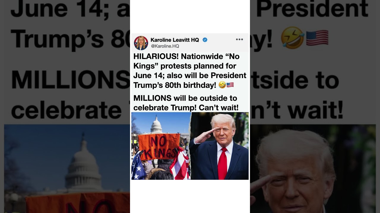 &ldquo;No Kings&rdquo; Protest Backfires? 😂