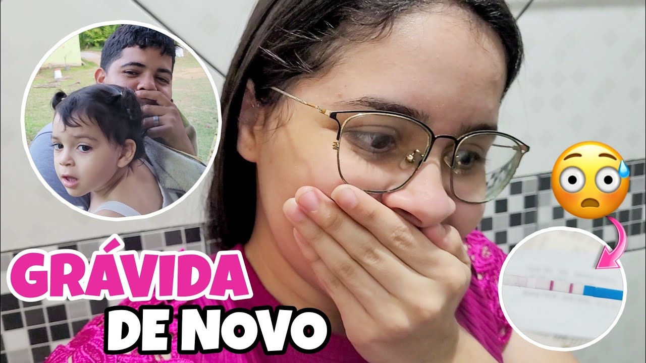 ESTOU GRÁVIDA PELA SEGUNDA VEZ AOS 23 ANOS + reação do marido